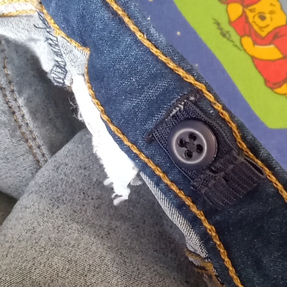 Levi's Pull On Jeggings 26" Waist Blue Jogger Jeans - Picture 10 of 13